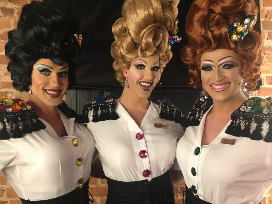 Bitchy lines and Botox with Cathy & The Trolley Dollies at Gate69