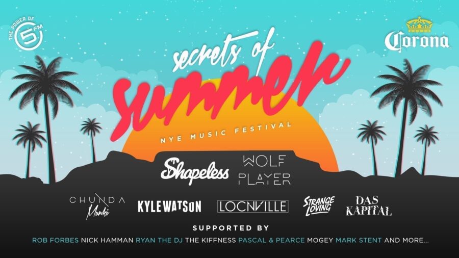 Win two tickets to the 5FM Secrets Of Summer NYE music festival